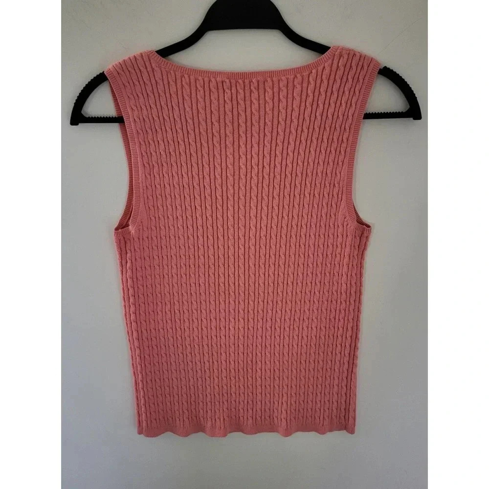Jones New York Signature Pink Knit Top - Picture 2 of 4